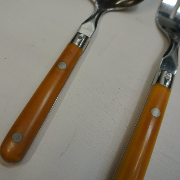 Vtg Washington Forge Mardi Gras Riveted Utensils - Picture 3 of 10